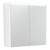 LED Mirror Cabinet 750 with Satin White Side Panels [270143]