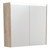 LED Mirror Cabinet 750 with Scandi Oak Side Panels [270144]
