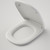 Contura II Toilet Seat Soft Close Qr Bl Fix - Matte White [298616]