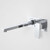Quatro Solid Wall Bath Mixer Chrome [127877]