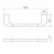 Contura II 620mm Single Towel Rail – Brushed Brass [298593]