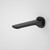 Contura II Basin/Bath Outlet 180mm - Matte Black [298507]