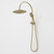 Contura II Compact Twin Shower - Brushed Brass [298606]