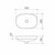 Contura II 530mm Inset Basin Matte Clay [298481]