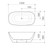 Contura II 1500mm Freestanding Bath Matte Clay [298582]