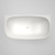 Contura II 1500mm Back to Wall Freestanding Bath - Matte White [298575]