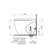 Contura II Cleanflush® Wall Faced Close Coupled BI 4s Pan GermGard® - Matte White [298700]