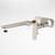 Contura II Wall Basin/Bath Mixer 220mm - Trim Kit- Brushed Nickel [298658]