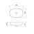 Contura II 530mm Above Counter Basin Matte Clay [298675]
