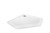 Luna Angled Shower Base 1000mm x 1000mm Rear Waste Acrylic [120578]