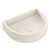 Valentina Fluted Arch Concrete Wall Basin Warm White [299284]