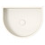 Valentina Fluted Arch Concrete Wall Basin Warm White [299284]