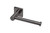 Radii Toilet Roll Holder Square Plate Brushed Carbon [299118]