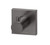 Radii Robe Hook Square Plate Brushed Carbon [299113]