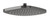 Nuage Shower Rose Brushed Carbon [299319]