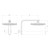 Nuage High-Rise Shower Arm & Rose Brushed Carbon [299307]