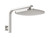 Nuage High-Rise Shower Arm & Rose Brushed Nickel [299312]