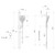 Nuage Rail Shower Chrome [299318]
