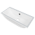 Ruby Undermount Basin 530mm White Gloss [298422]