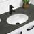 Karmen Undermount Basin 455mm x 380mm with Overflow White 0 Tap Hole [152519]