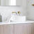 Margot Above Counter Basin 360mm x 360mm x 130mm Gloss White [296352]