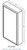 InvisiCab Concealed Bathroom Cabinet, 600 x 300mm [257306]