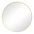 Reba Round Framed Mirror 600mm Urban Brass [270116]