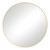 Reba Round Framed Mirror 800mm Urban Brass [270119]
