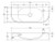 Minka Fluted Wall-Hung Solid Surface Basin Matte White 650 x 270 x 120mm 1 Tap Hole [299578]