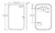 Tono Soft Square Framed Mirror 600x900mm Matte Black [299580]