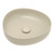 Pebble Small Slim Edge Basin Khaki Ceramic 400mm Above Counter [299589]