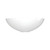 Aluca Slim Edge Ceramic Above Counter Basin 400mm Gloss White [299603]