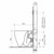 Urbane II Cleanflush Compact Invisi Series II Wall Faced Toilet Suite [299382]