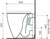 Urbane II Compact Cleanflush Wall Faced Back Inlet Pan (Only) with GERMGARD [299383]