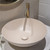 Aluca Slim Edge Ceramic Above Counter Basin 400mm Matte Khaki [299611]