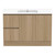 Ascot Floor or Wall Mount Vanity 1210mm 2 Drawer LH 2 Door Plantation Ash [299655]