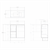 Ascot Floor or Wall Mount Slim Vanity 765mm 2 Drawer LH 1 Door Polar White Gloss [299677]