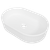Oval Flute Basin 490mm White Matte [298586]