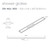 Linear Tile Insert Shower Grate 900mm Length and Centre Outlet 38mm Brushed Gold [255722]