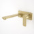 Luna Wall Basin/Bath Mixer Brushed Brass Lead Free [299626]