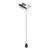 Care Shower Cradle Adjustable Reach Chrome [291515]