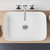 Tribute Above Counter Basin Rectangle 170mm White 0 Tap Holes [153091]