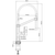 Sigma Sink Mixer with Detachable Hose Brushed Nickel LF [285880]