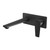 Arlo Wall Basin / Bath Mixer Set 6 Star 200mm Matte Black Trim Kit Only [300076]