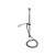 Gold Coaster Hand Shower Set W/Slide Rail & 1500mm Hose 4Star Chrome/White [043591]