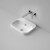 Luna Inset Basin with Overflow White 0 Tap Holes [153101]