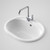 Metro 35 Utility Basin with Overflow White 0 Tap Holes [057589]