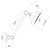 Metro Series A Adjustable Wall Shower Arm & Rose Chrome 3Star [034959]