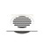 Square Floor Grate Waste 100mm Polished 316 Stainless Steel [116185]