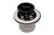 Plug and Waste 50mm Stainless Steel on Plastic with Rubber Plug Top Fixing [118119]